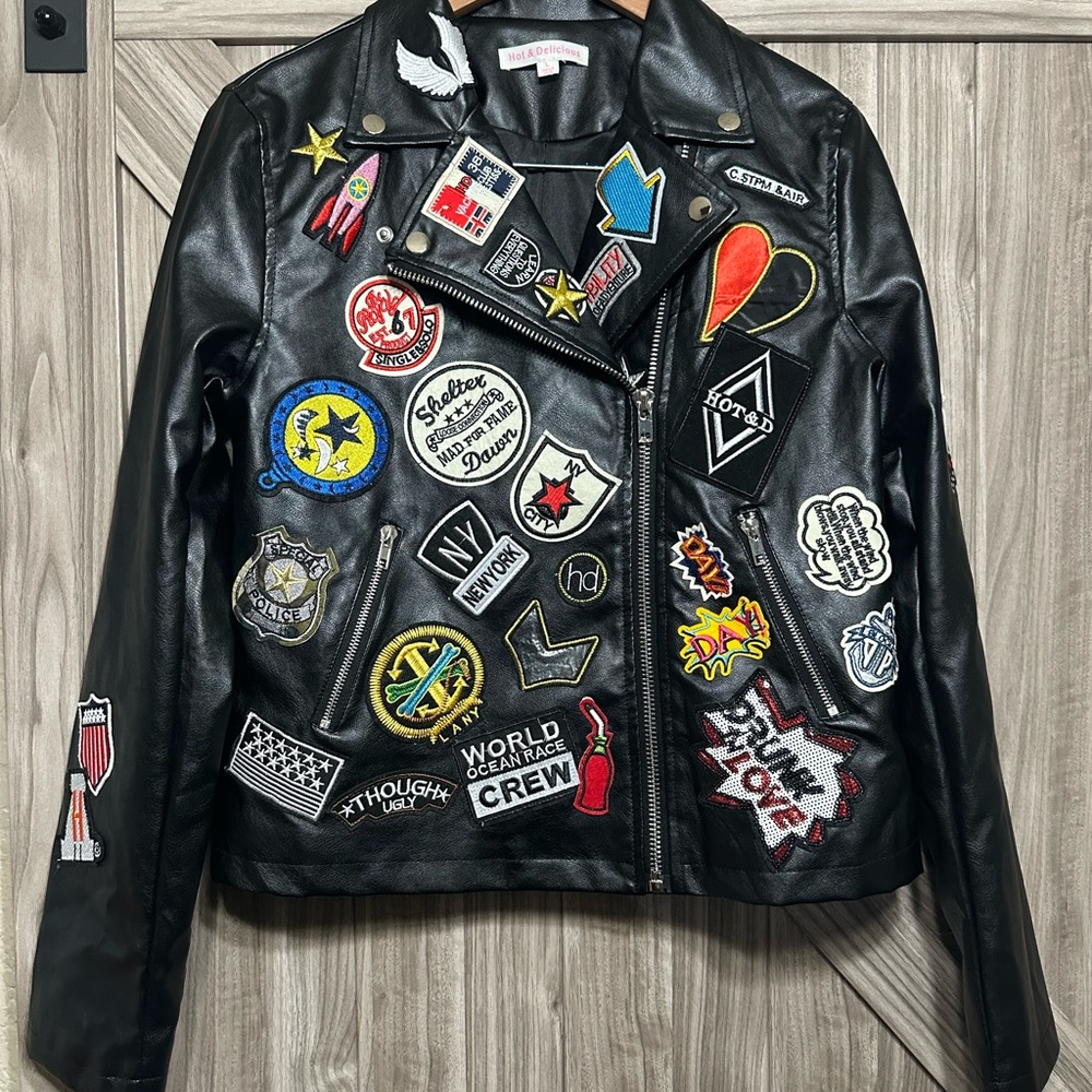 Women’s Faux Leather Jacket